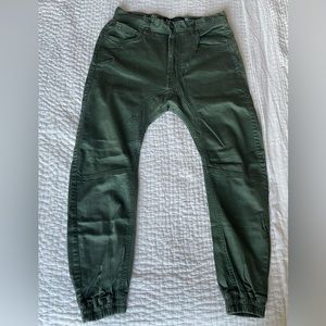 Publish green joggers